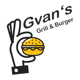 Gvan‘s Grill & Burger logo.
